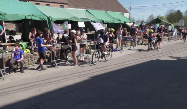 Les dix heures vélo de Nil ont cartonné chez les scouts