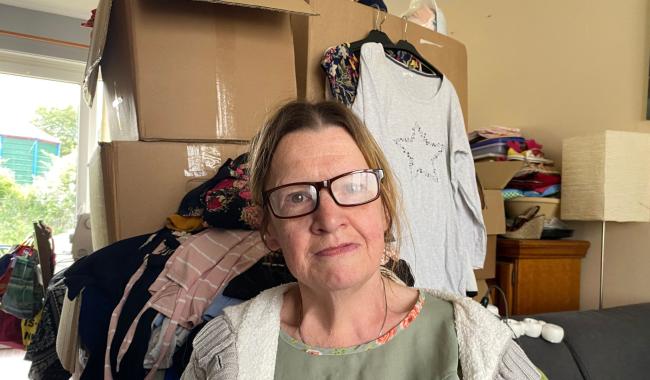 Nadine est la gardienne de la donnerie de Gembloux