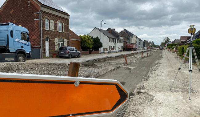 Perwez : priorité à la sécurité dans les travaux de l'avenue Wilmart