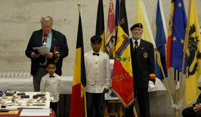 Gembloux : La Société Royale des Médaillés de Belgique souffle ses 160 bougies