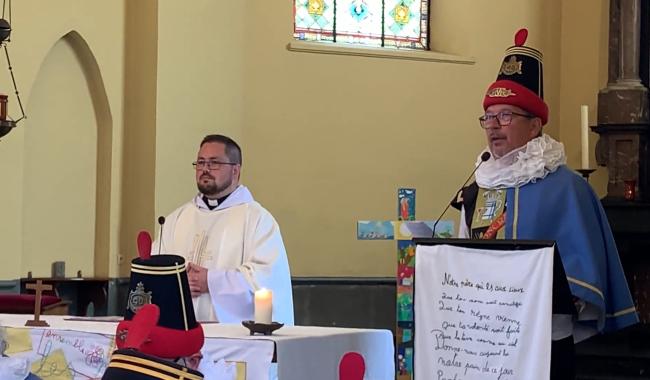 Lonzée : une messe en wallon pour l'abbé des Molons