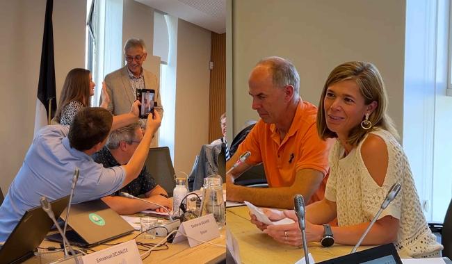 Emilie Vandeplas remplace Véronique Mouton au conseil communal de Gembloux