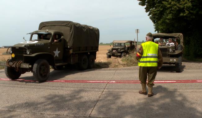 Field Depot 2025 : un convoi exceptionnel sur la voie du souvenir à Malèves