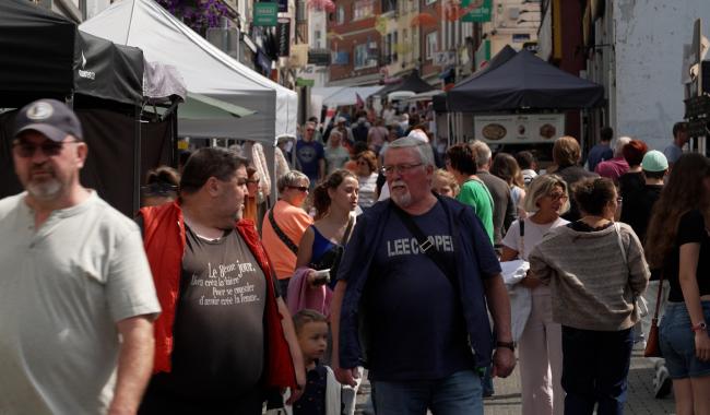 Braderie de Gembloux : visibilité pour les nouveaux commerces