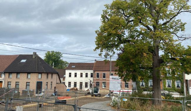 Nil : la nouvelle place Saint-Vincent prend forme