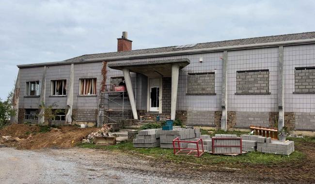 Squatté, l'ancien laboratoire de Gembloux Agro-Bio Tech sera démoli