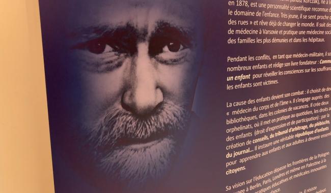 Gembloux : une exposition en mémoire de Janusz Korczak, le père spirituel des Droits de l'Enfant