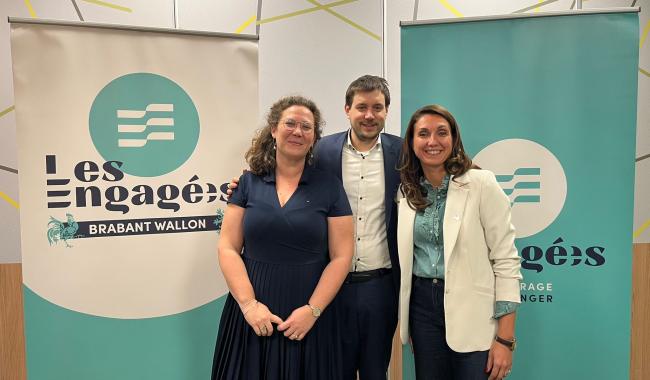 Le Perwézien Baptiste Antoine élu président des Engagés Brabant wallon