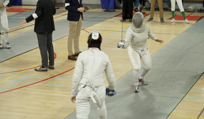 Les fleurettistes du Cercle des 3 Armes en grande forme au tournoi international de la ville de Gembloux