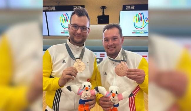 Un ouvrier de la Ville de Gembloux médaillé de bronze aux Deaflympics de Tokyo