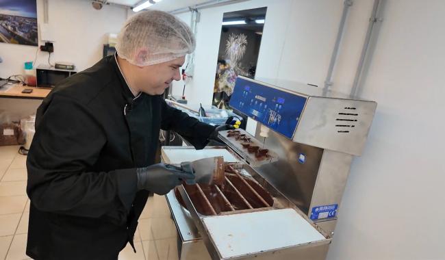 Portrait - Alain Bossiroy artisan-chocolatier