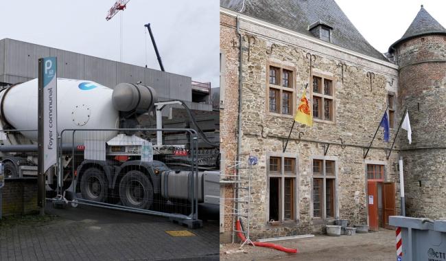 Gembloux : le nouveau Foyer communal et le Château du Bailli se transforment