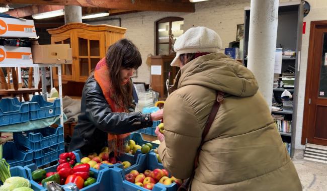 Hausse de l'aide alimentaire au Fouillis Saint François de Gembloux