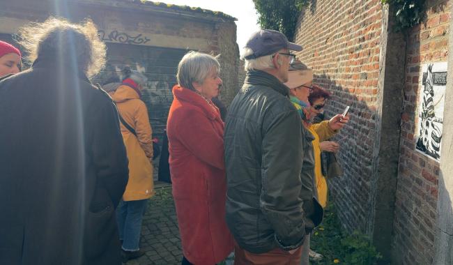 Prizme : la poésie s’invite sur les murs de Gembloux