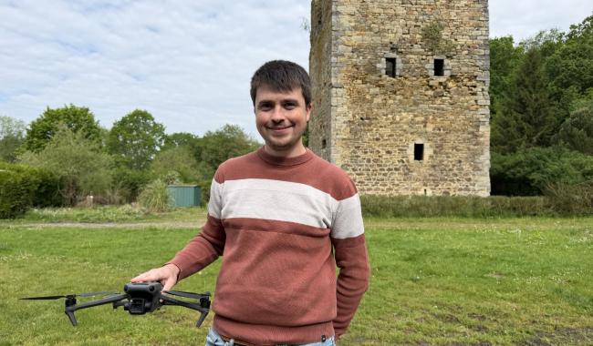 Nil : le donjon d'Alvaux se visite en 3D