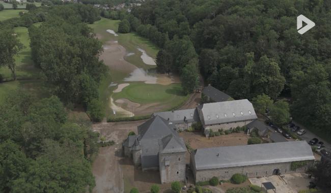 Inondations : le Golf de Falnuée lourdement touché par les orages