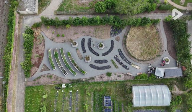 Inauguration du potager et verger communautaire à Gembloux Agro-Bio Tech