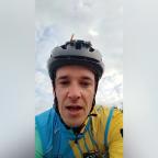 Ultra-triathlon : sur son vélo, Benoit Delahaye est en route vers Orval