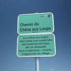 À côté de la plaque : le Chemin du Chêne aux Loups à Gentinnes