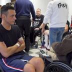 Nick et ses bikers ont rendu visite aux accidentés de la route