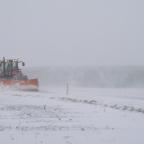 À Chastre, les équipes de déneigement travaillent sans relâche