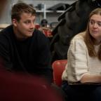 Perwez : les apprentis en mécanique agricole de l’IFAPME face à la ministre Dalcq