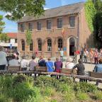 Les autorités ont inauguré la place de Nil-Saint-Vincent