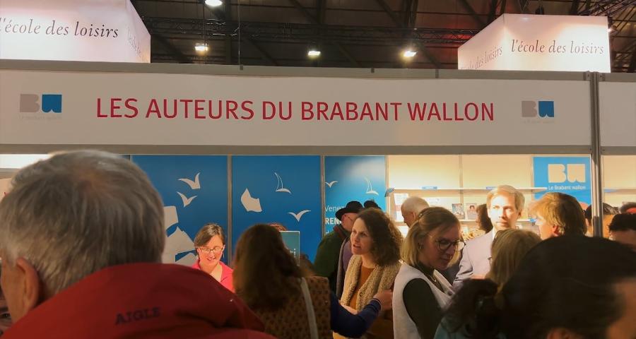 Rencontrez les auteurs brabançons à la Foire du livre de Bruxelles
