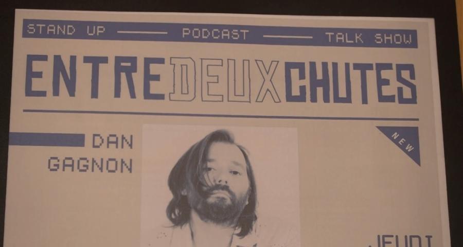 « Entre Deux Chutes », un projet hybride mêlant podcast, talk-show et stand-up