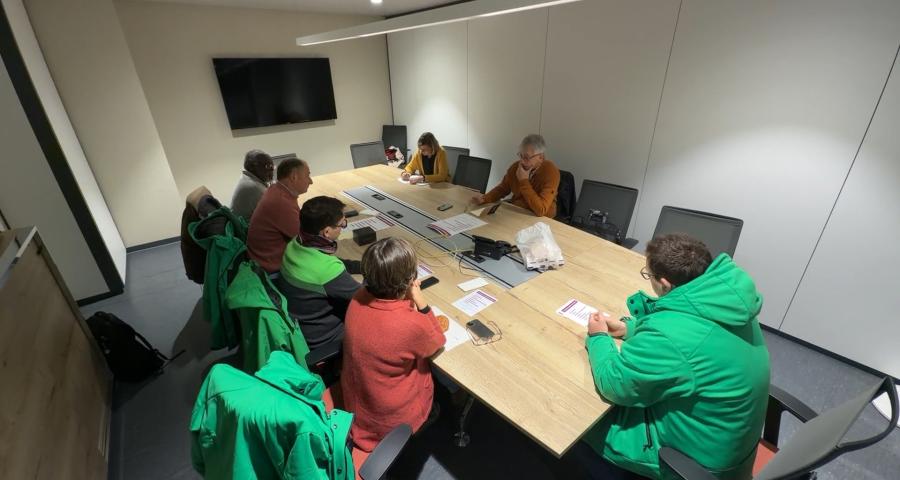 Gembloux : rencontre matinale entre la CSC Enseignement et Benoît Dispa