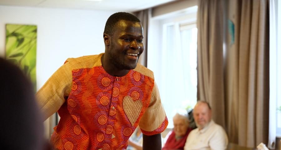 Néné, un conteur gembloutois au grand coeur et aux multiples talents