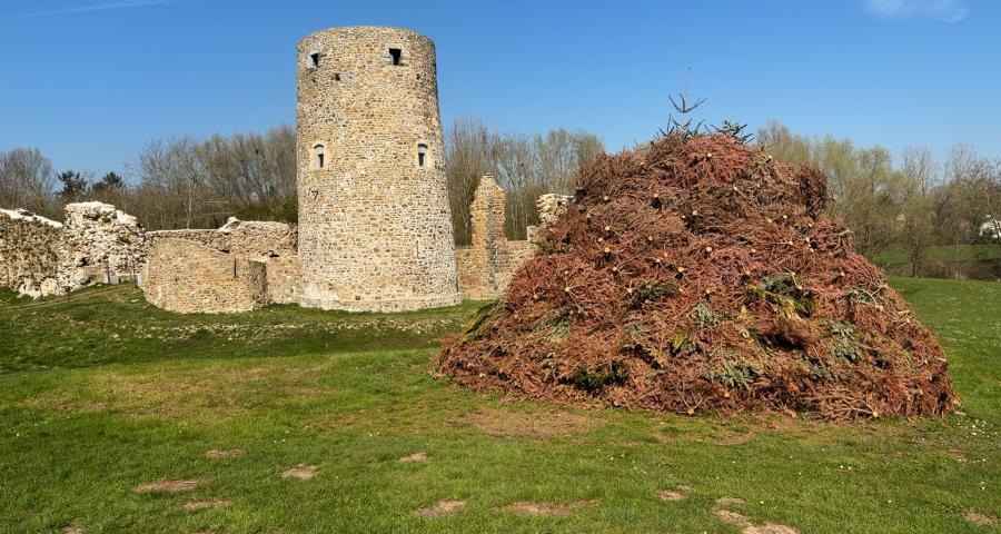 Walhain : le grand feu est prêt à s'embraser