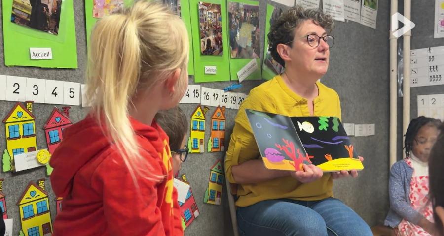 Collège Saint-Guibert : une matinée dans les livres pour tous les élèves du fondamental