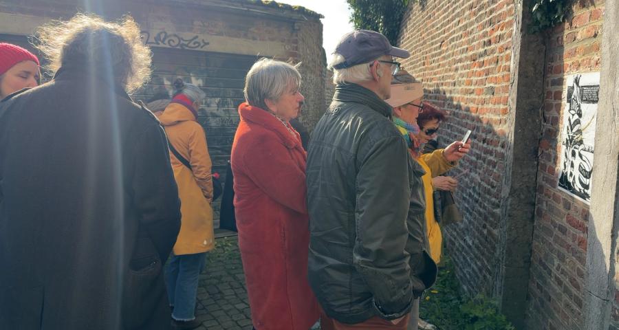 Prizme : la poésie s’invite sur les murs de Gembloux