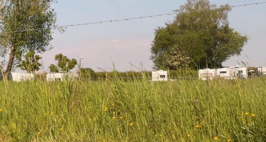 Les gens du voyage sont arrivés à Chastre