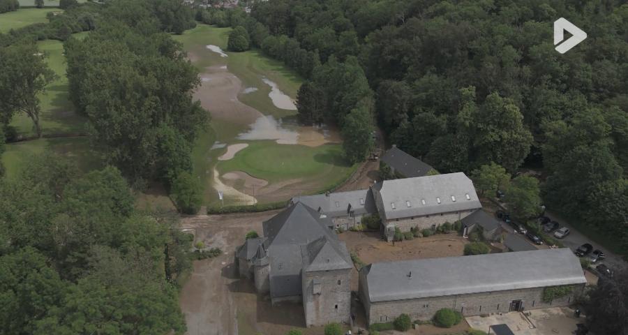 Inondations : le Golf de Falnuée lourdement touché par les orages