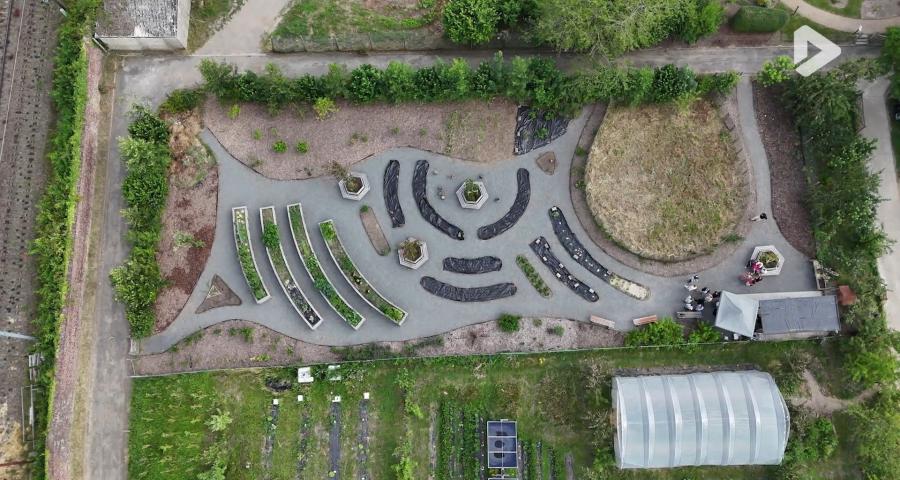 Inauguration du potager et verger communautaire à Gembloux Agro-Bio Tech