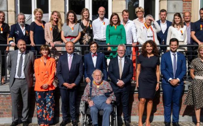 Fêtes de Wallonie 2023 : Jean-Pierre Verheggen et Pierre de Maere mis à l'honneur