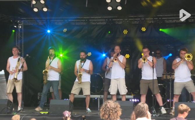 Perwez'stival : le Gustave Brass Band