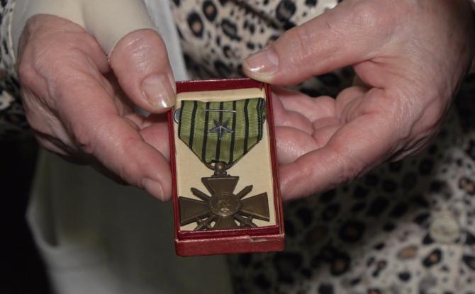 La croix de guerre de Gaston Mallet a été confiée au musée de Cortil-Noirmont