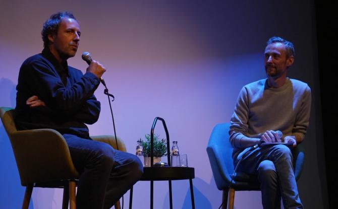 Tristan Séguéla présent à l'Atrium57 pour la soirée du cinéma européen