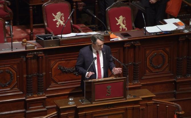 Vincent Blondel installé à la tête du Sénat