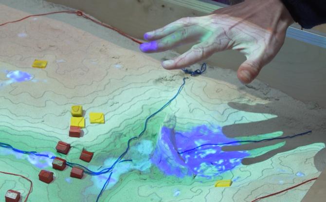 Walhain : un simulateur de ruissellement des eaux de pluie