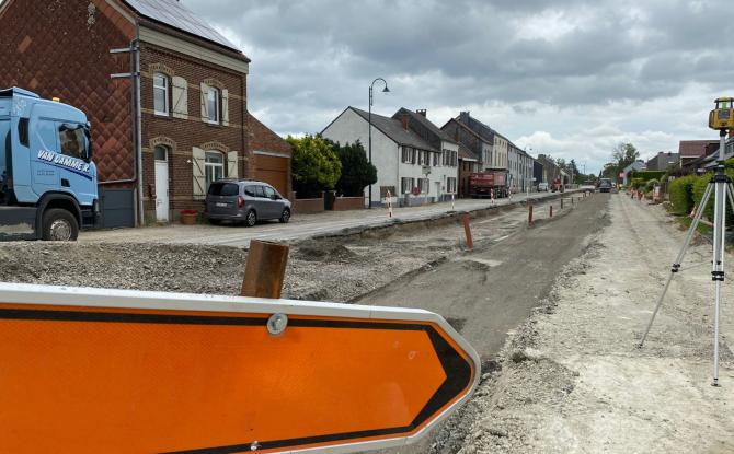 Perwez : priorité à la sécurité dans les travaux de l'avenue Wilmart