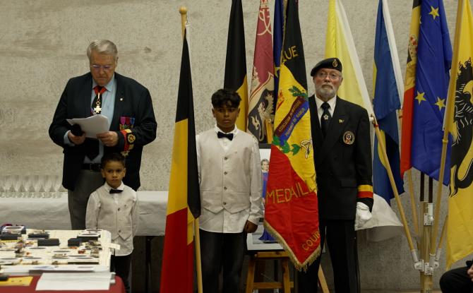 Gembloux : La Société Royale des Médaillés de Belgique souffle ses 160 bougies