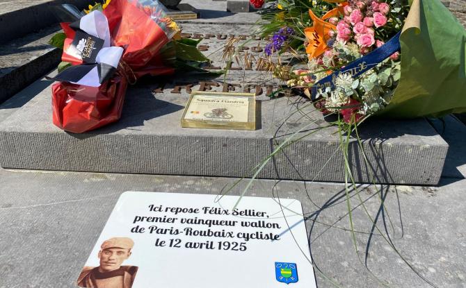 Gembloux honore Félix Sellier, un siècle après sa victoire à Paris-Roubaix