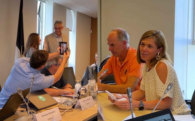 Emilie Vandeplas remplace Véronique Mouton au conseil communal de Gembloux