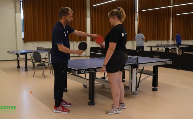 Sportive d'un jour : le tennis de table