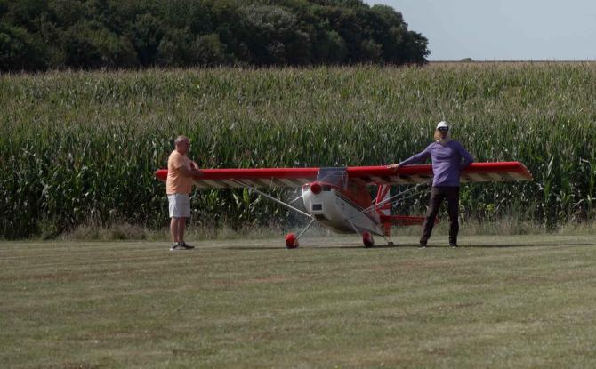 Les passionnés d'aéromodélisme se sont retrouvés à Bossière