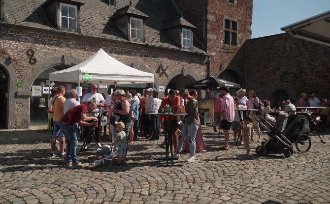 Au marché de Chastre, on fête la rentrée en musique et douceur